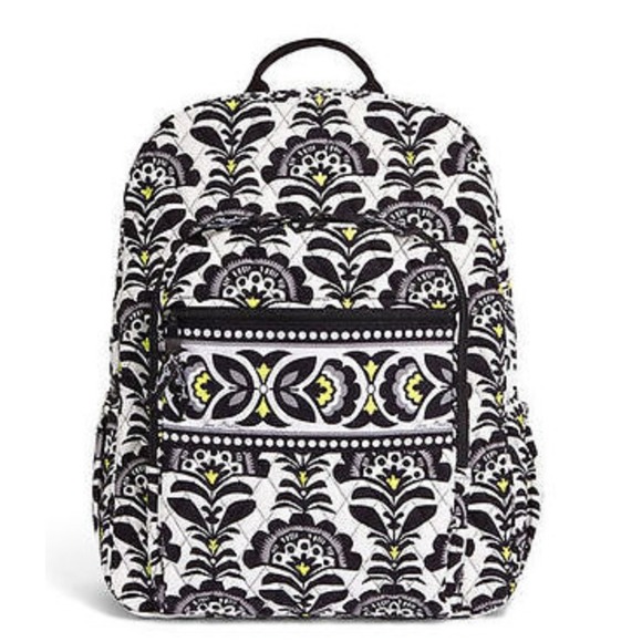 Vera‎ Bradley Campus Backpack Fanfare School Academia College Preppy - Picture 1 of 10